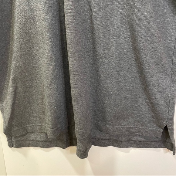 BROOKS BROTHERS Mens Performance Polo Shirt Gray Grey Size L Large Original Fit - Picture 2 of 10